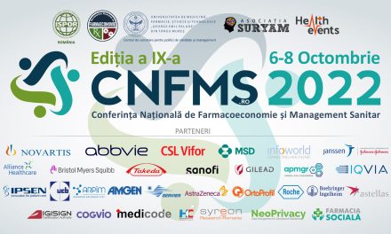 Conferința Națională de Farmacoeconomie și Management Sanitar, ediția a IX-a, 6 – 8 Octombrie 2022
