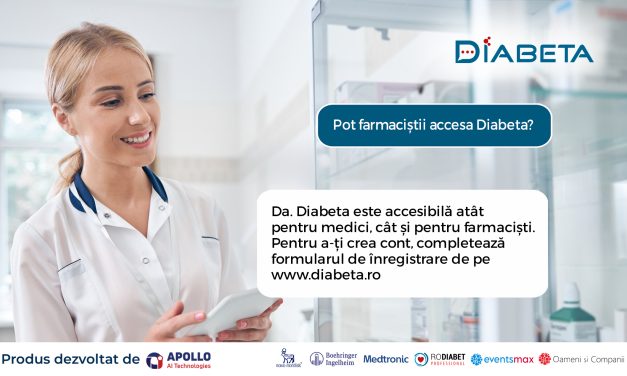 Diabeta: O resursă inovatoare disponibilă acum și pentru farmaciști!