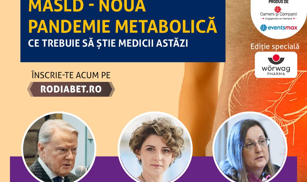 Webinar despre MASLD – Boala Ficatului Gras Metabolic: ce trebuie să știm despre noua epidemie silențioasă